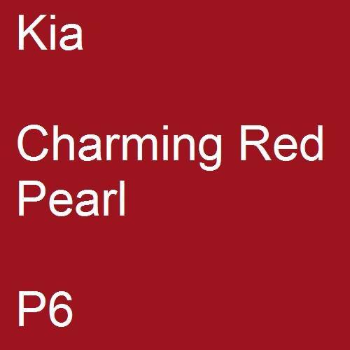 Kia, Charming Red Pearl, P6.